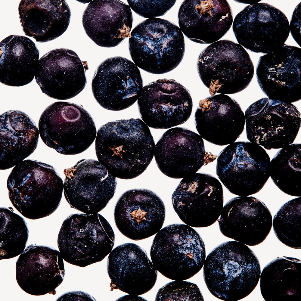 Bayas de enebro